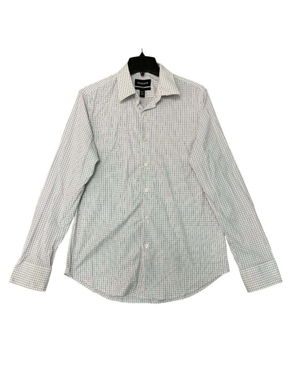 NWOT Bonobos Men's M Slim Fit Checkered Long Sleeve Button-Down Tech Shirt
